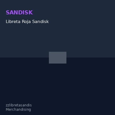 Libreta Roja Sandisk