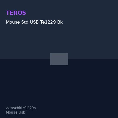 Mouse Std USB Te1229 Bk