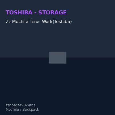 Zz Mochila Teros Work(Toshiba)