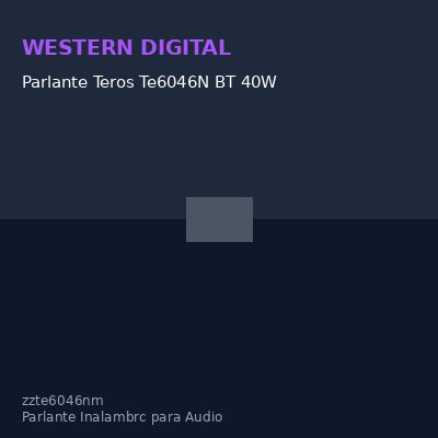 Parlante Teros Te6046N BT 40W