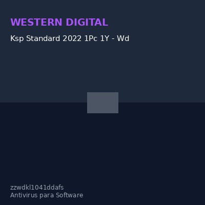 Ksp Standard 2022 1Pc 1Y - Wd