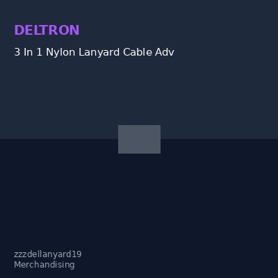3 In 1 Nylon Lanyard Cable Adv